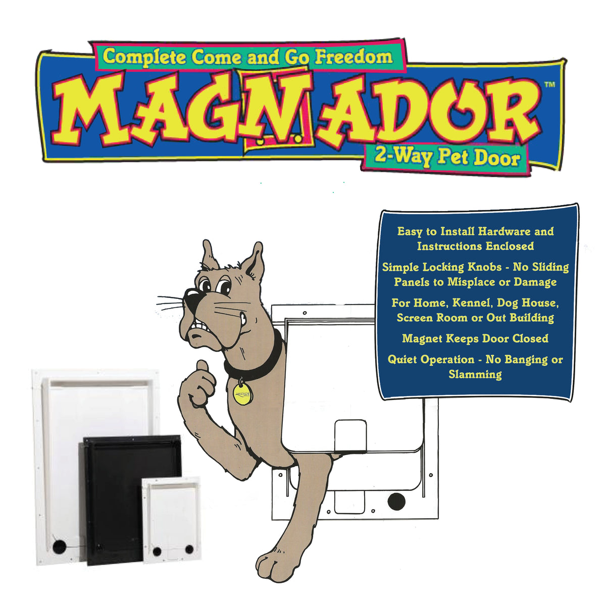 Dog and Cat Doors UBuildIt Aluminum Centers