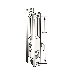 Sliding Glass Door Lock PDH-34 White