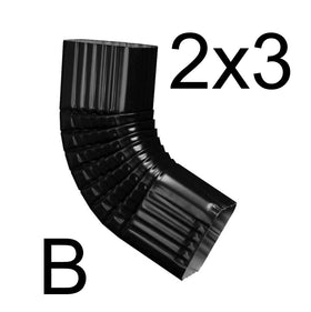 2 X 3 B Elbow Bronze