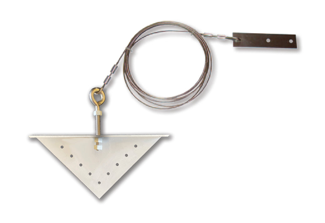 16' Pool Cage Cable White UBuildIt Aluminum Centers