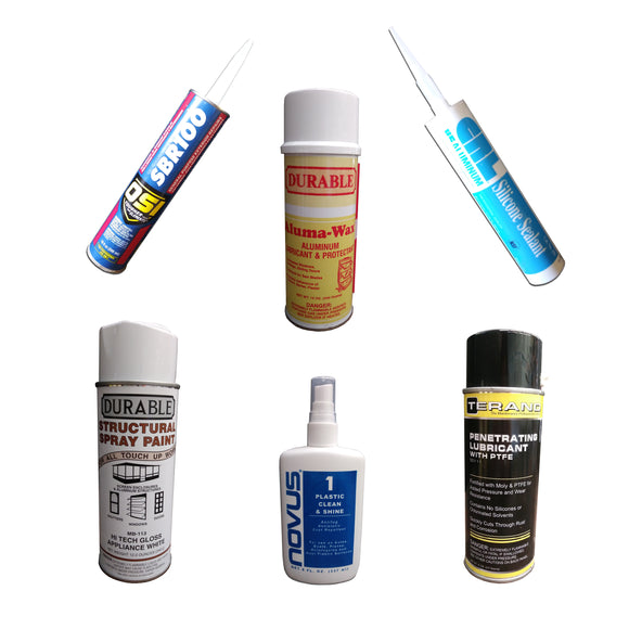 Cleaners, Lubricants, Sealants and Paint