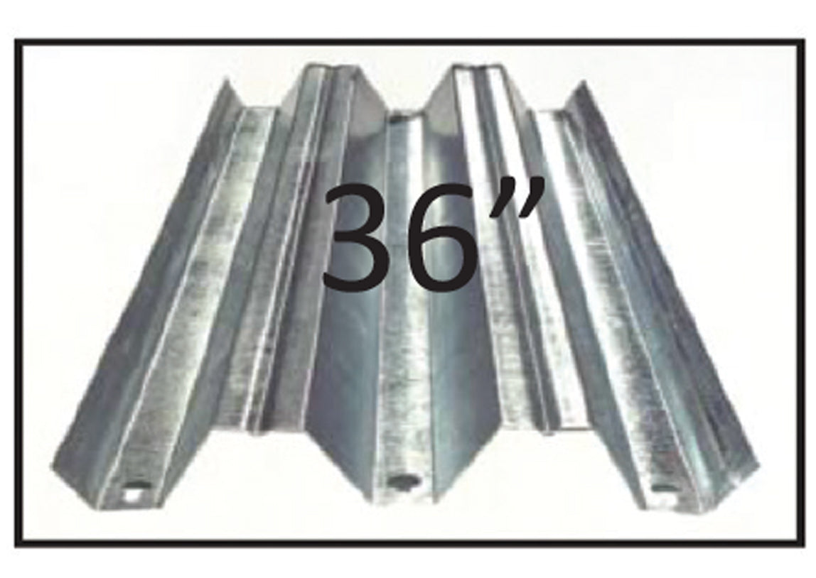2" 28 Gauge Steel Storm Panel | U-Build-It Aluminum Centers