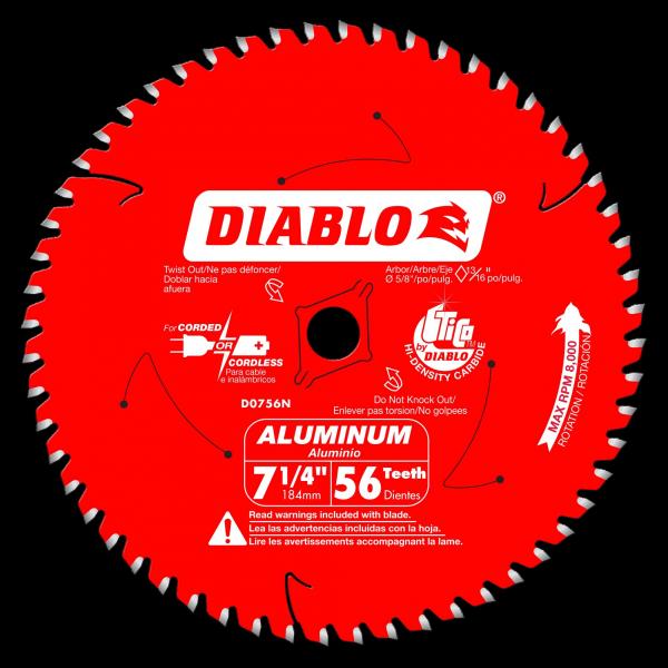 Diablo Aluminum Saw Blade