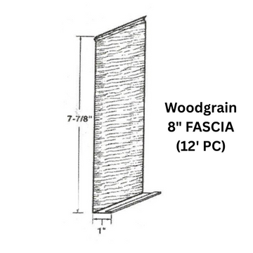 Fascia - 8" × 12'