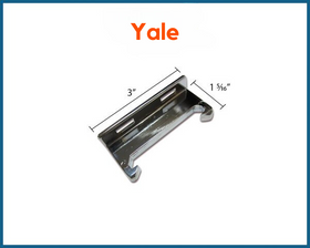 Sliding door keepers “Yale”