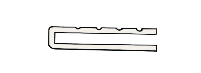 K.P. Channel Extruded 12' | U-Build-It Aluminum Centers