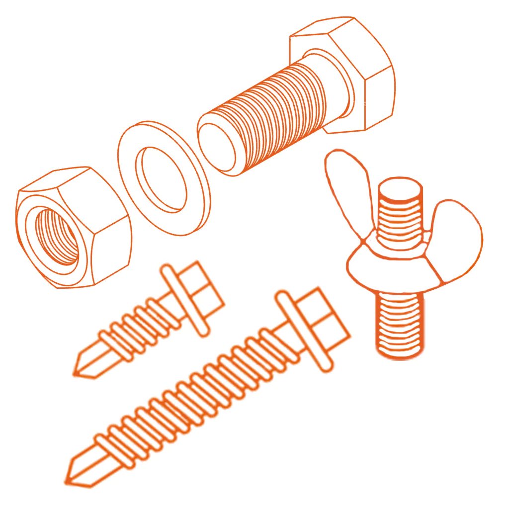 <h4>Fasteners</h4>