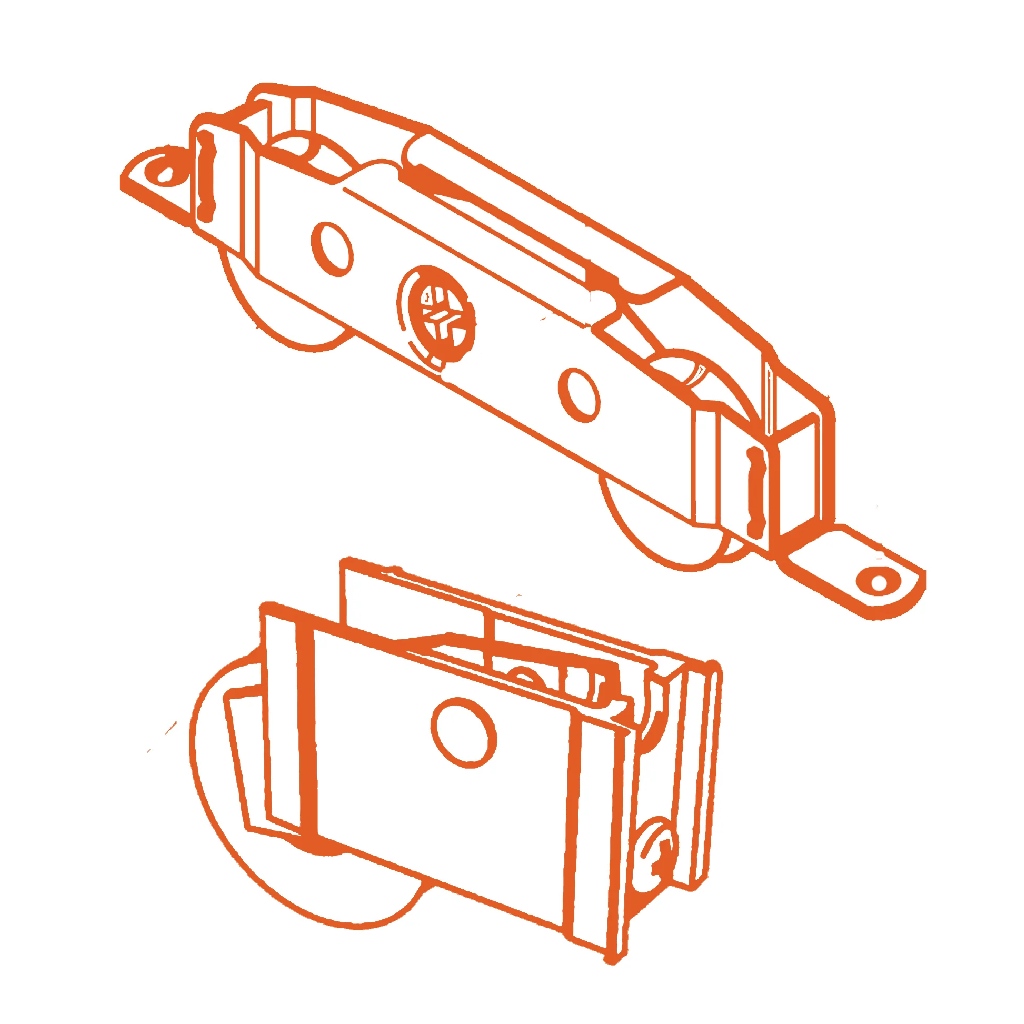 <h4><strong>Slider Glass Door Part</strong></h4>