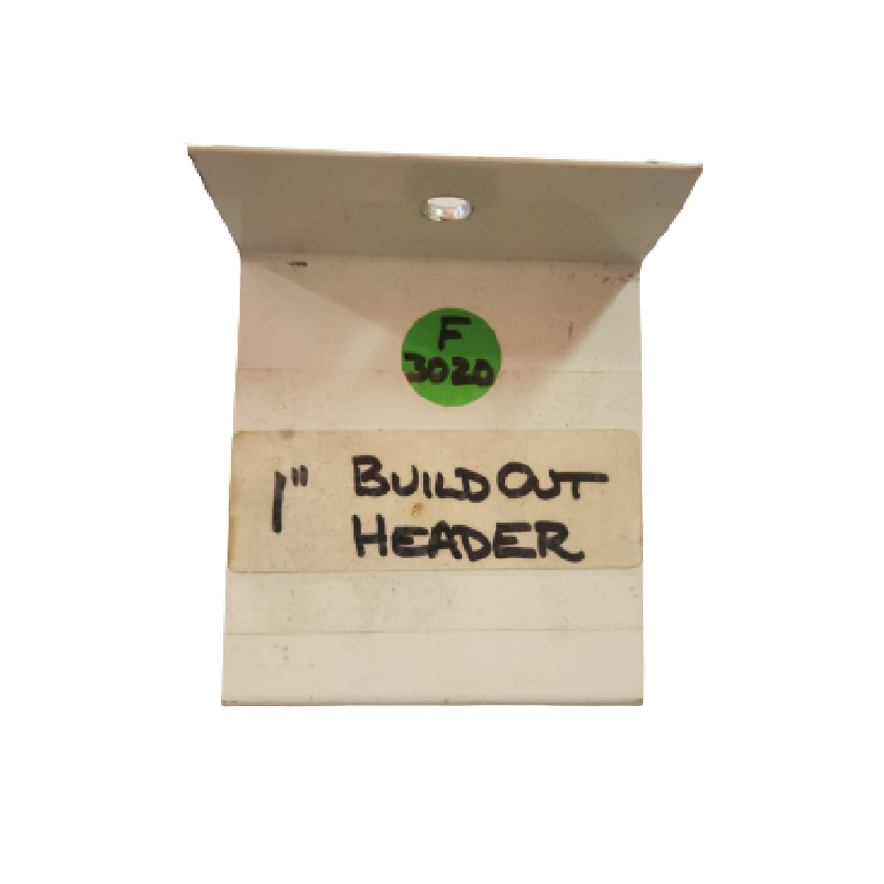 Storm Panel Track - 1" Build Out H-Header (2" Channel) - 0