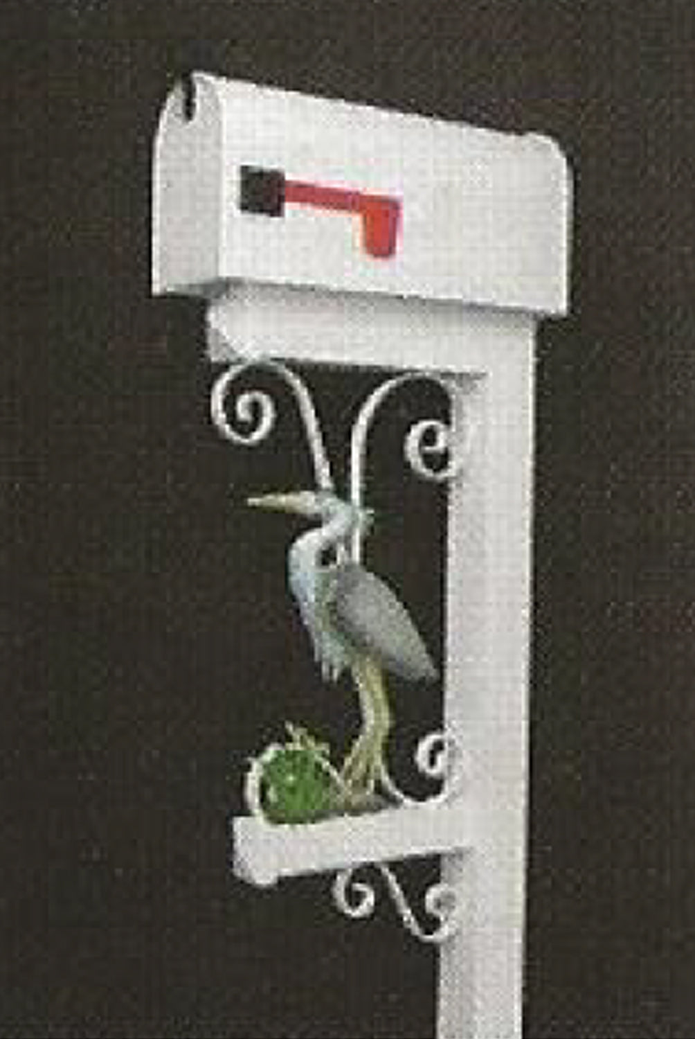 Painted_Heron_Mailbox