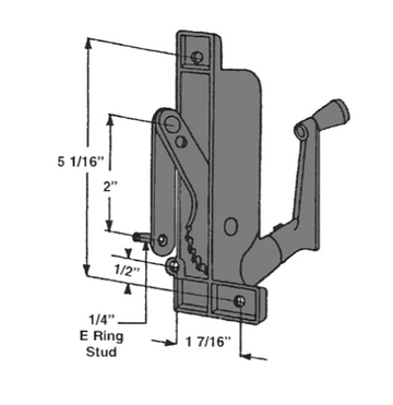 E Ring Stud - U-Build-It Aluminum Centers