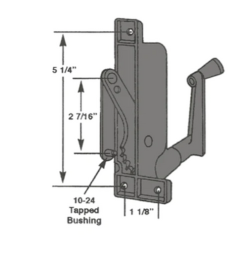 Tapped Bushing - U-Build-It Aluminum Centers