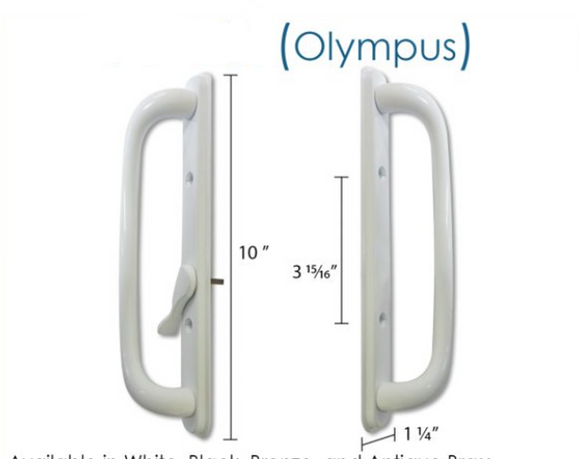 Sliding glass door “Olympus”- Offset lock