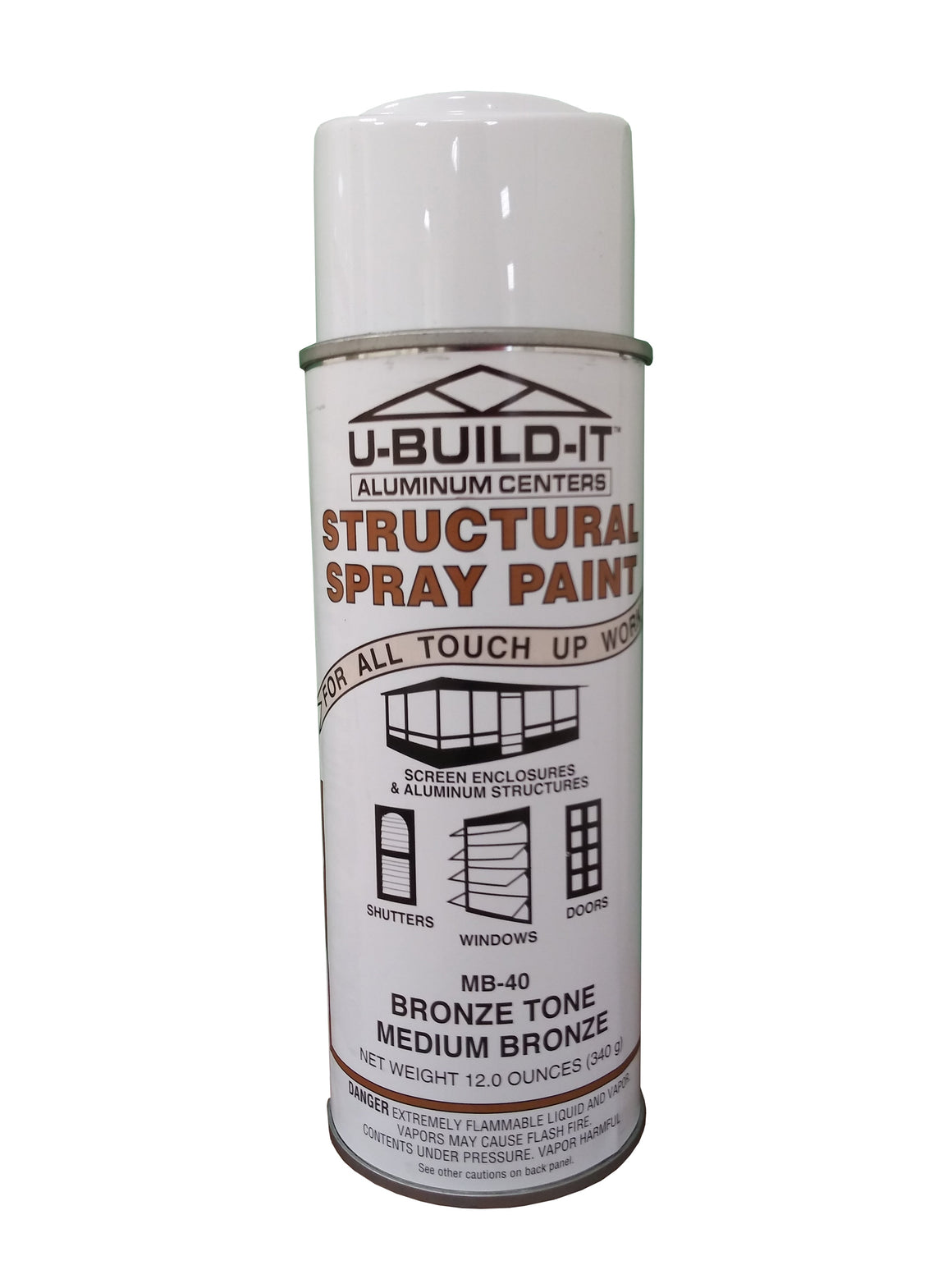 Shop Paint Structural Spray Paint | U-Build-It Aluminum Centers