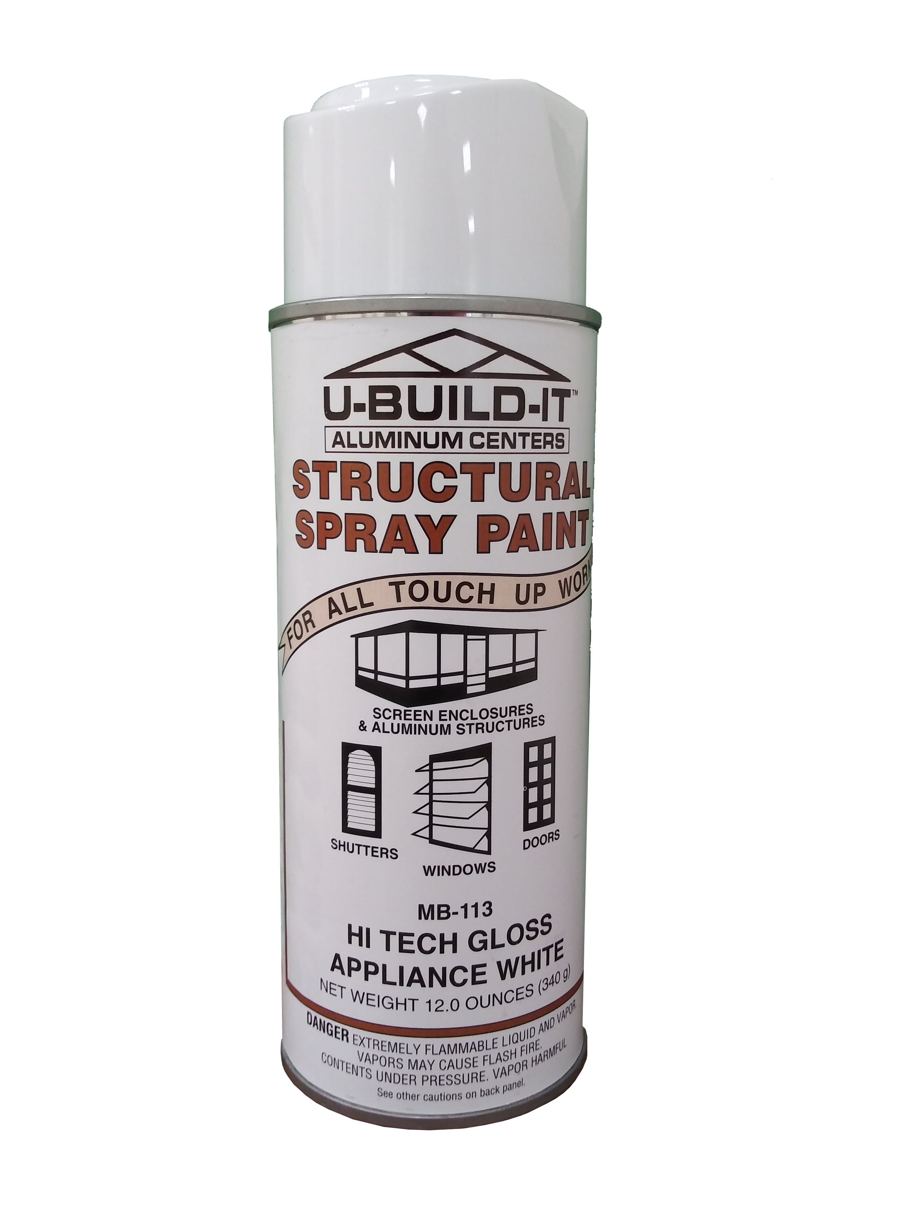 Structural Color Paint Shop Paint Structural Spray Paint | U-Build-It Aluminum Centers