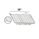 Aluminum Soffit - 16" tripple 5"-1