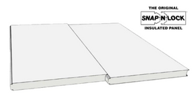 4’ Insulated Roof Panels