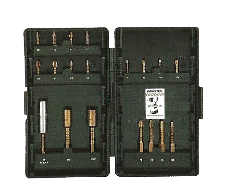 19pc Impactech Driver Bit Set (Vega)