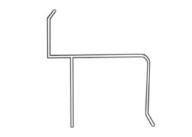 Storm Panel Track - 1" Build Out H-Header (2" Channel)