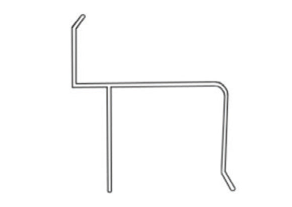 Storm Panel Track - 1" Build Out H-Header (2" Channel)