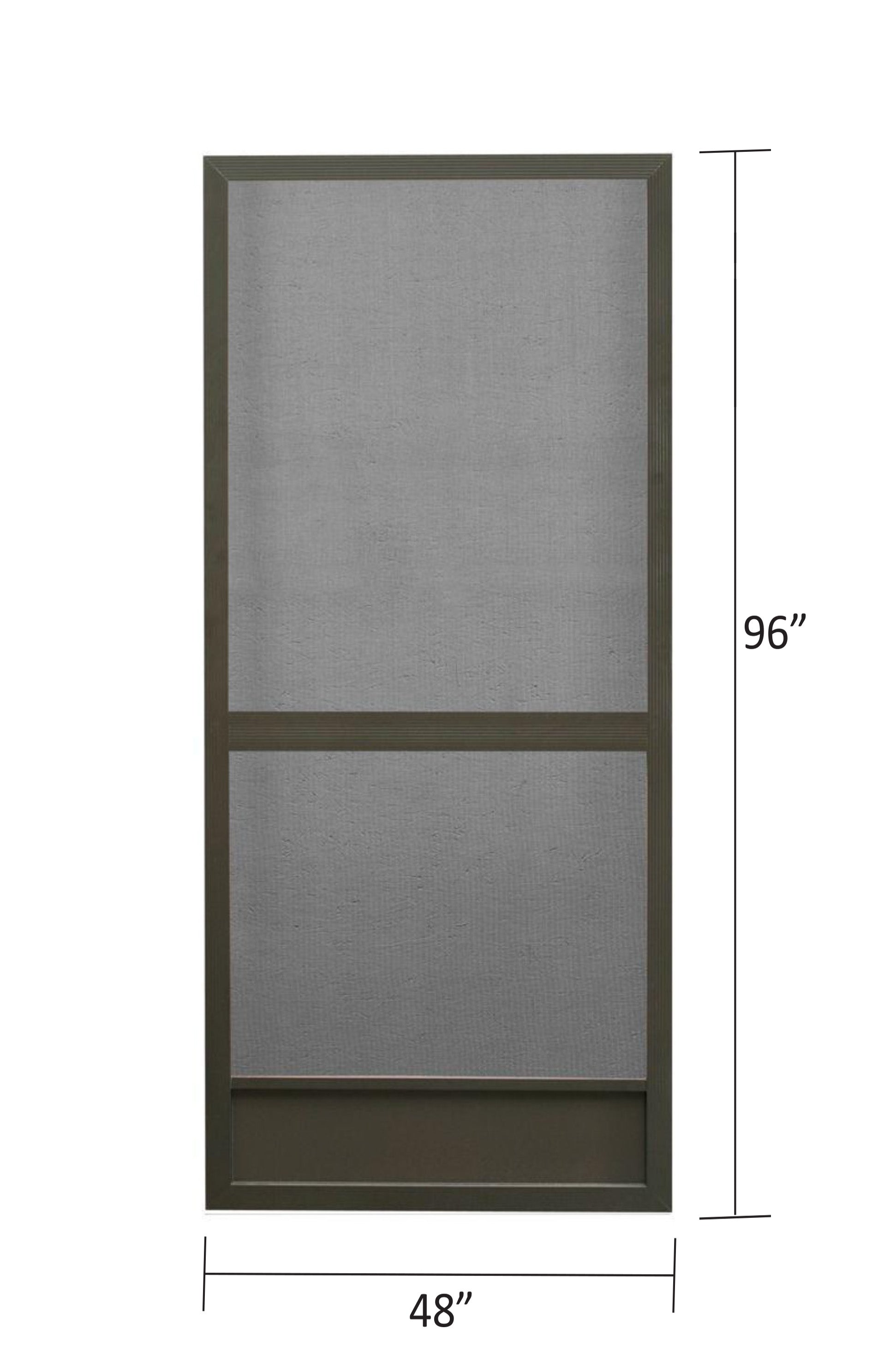 48 X 96 Patio Door Bronze