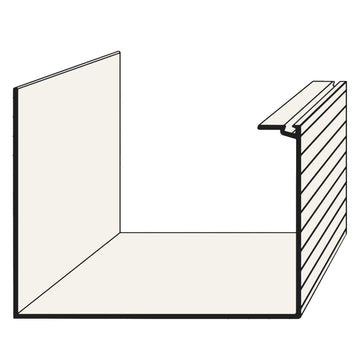 5_inch_Super_Gutter_Wht - U-Build-It Aluminum Centers