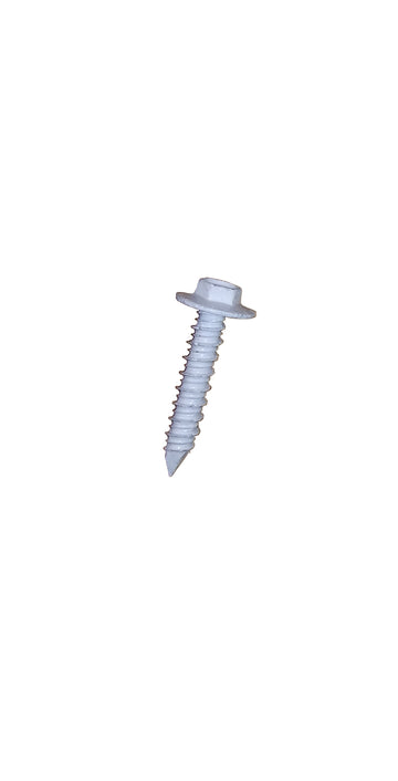 1 1/2" White Q.D. Tapcon (10 Pack)