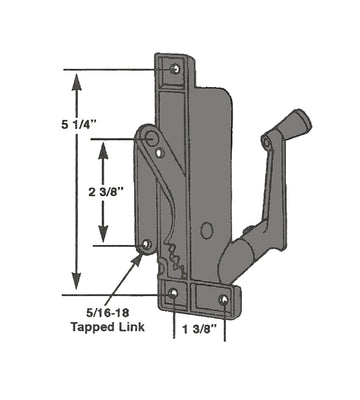 AWO-15-R Rusco/Look Series 600  - U-Build-It Aluminum Centers