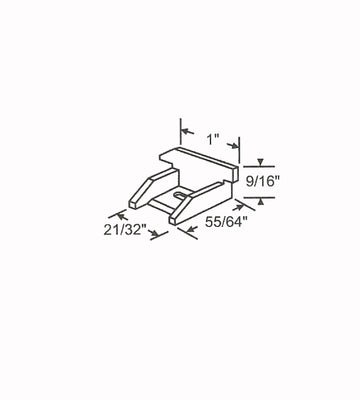 HWA910 Sash Cams  - U-Build-It Aluminum Centers