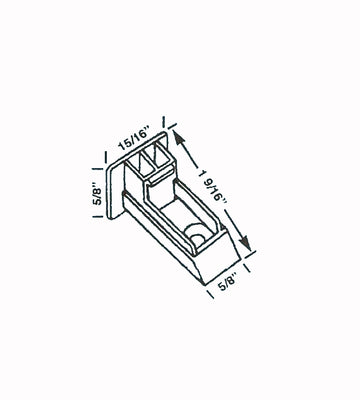 HWP287 Sash Cams  - U-Build-It Aluminum Centers