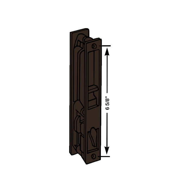 Sliding Glass Door Lock PDH-12 Bronze