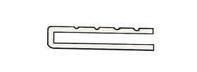 K.P. Channel Extruded White 12'