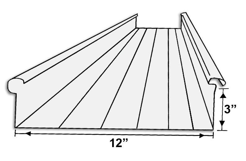 Pan Roof Aluminum Roof Panels Screen Room Supply | U-Build-It Aluminum ...