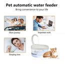 Pet Fountain, 2L LED Automatic Water Fountain, Power-off Protection Function-10